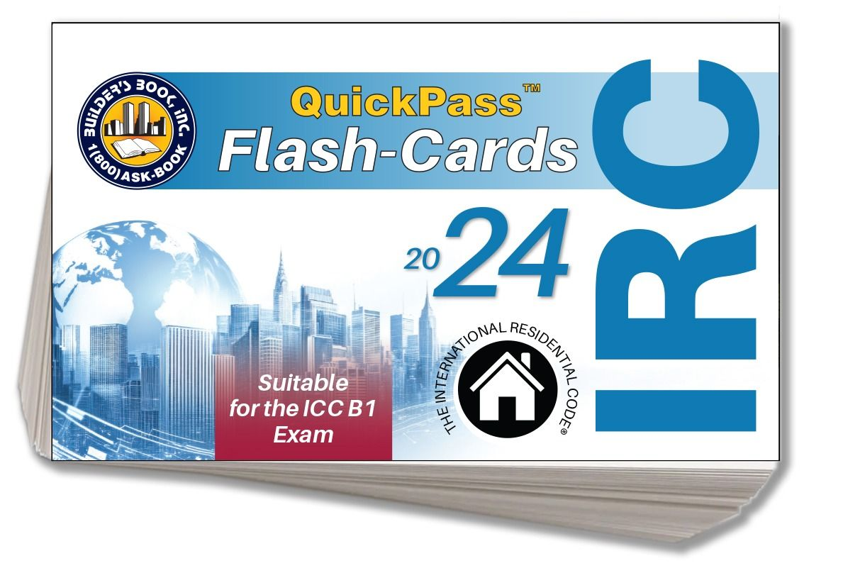 2024 International Residential Code (IRC) Flash Cards - Exam Prep Station